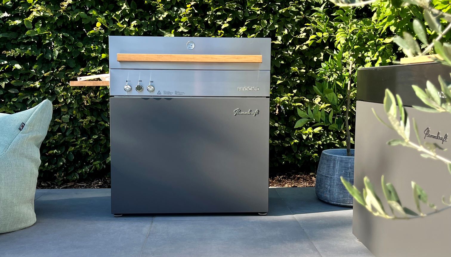 Flammkraft gáz grill Block D