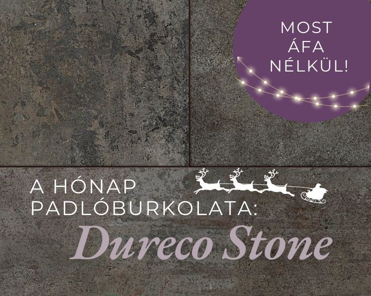 A hónap padlóburkolata- Dureco Stone