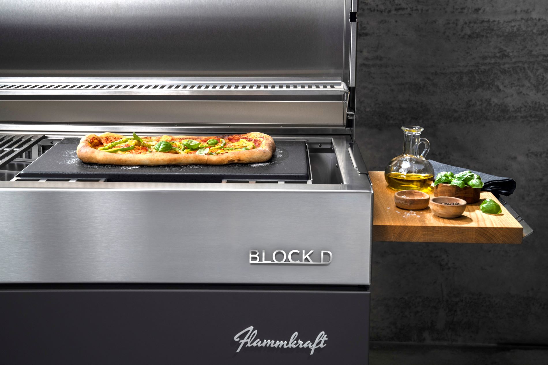 Grillezés Flammkraft gázgrillen