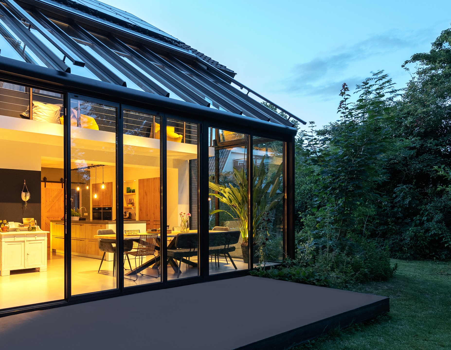 Növények a télikertben, Solarlux