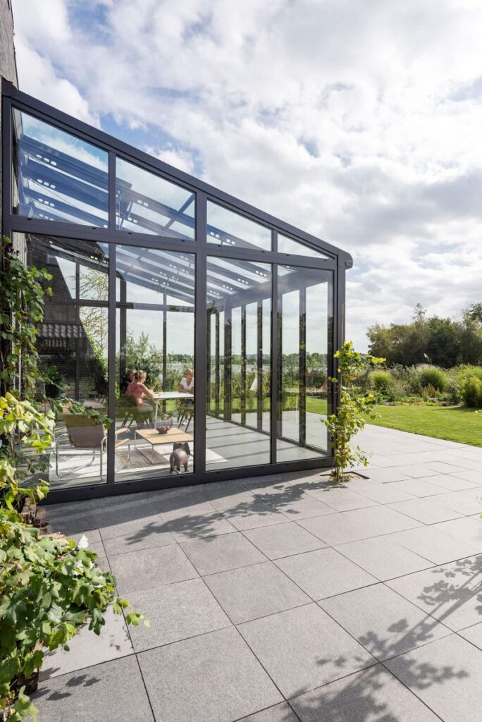 Télikert referencia Hollandiából, Solarlux Atrium