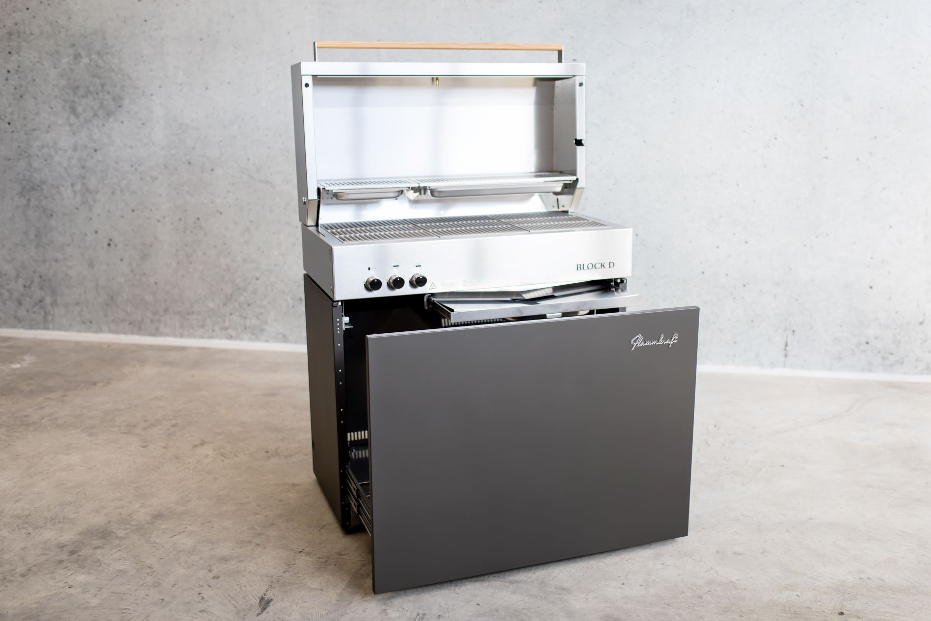 Flammkraft Block D grill