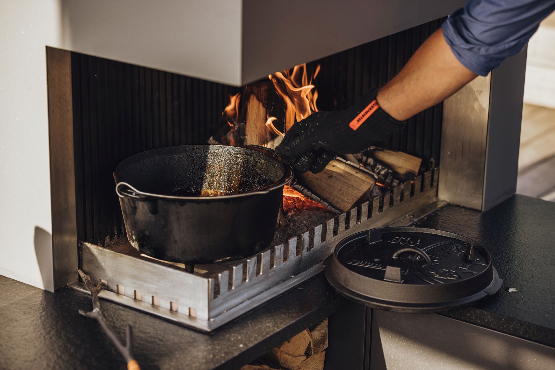 Grill recept faszenes tűzrakóhoz, Dutch oven