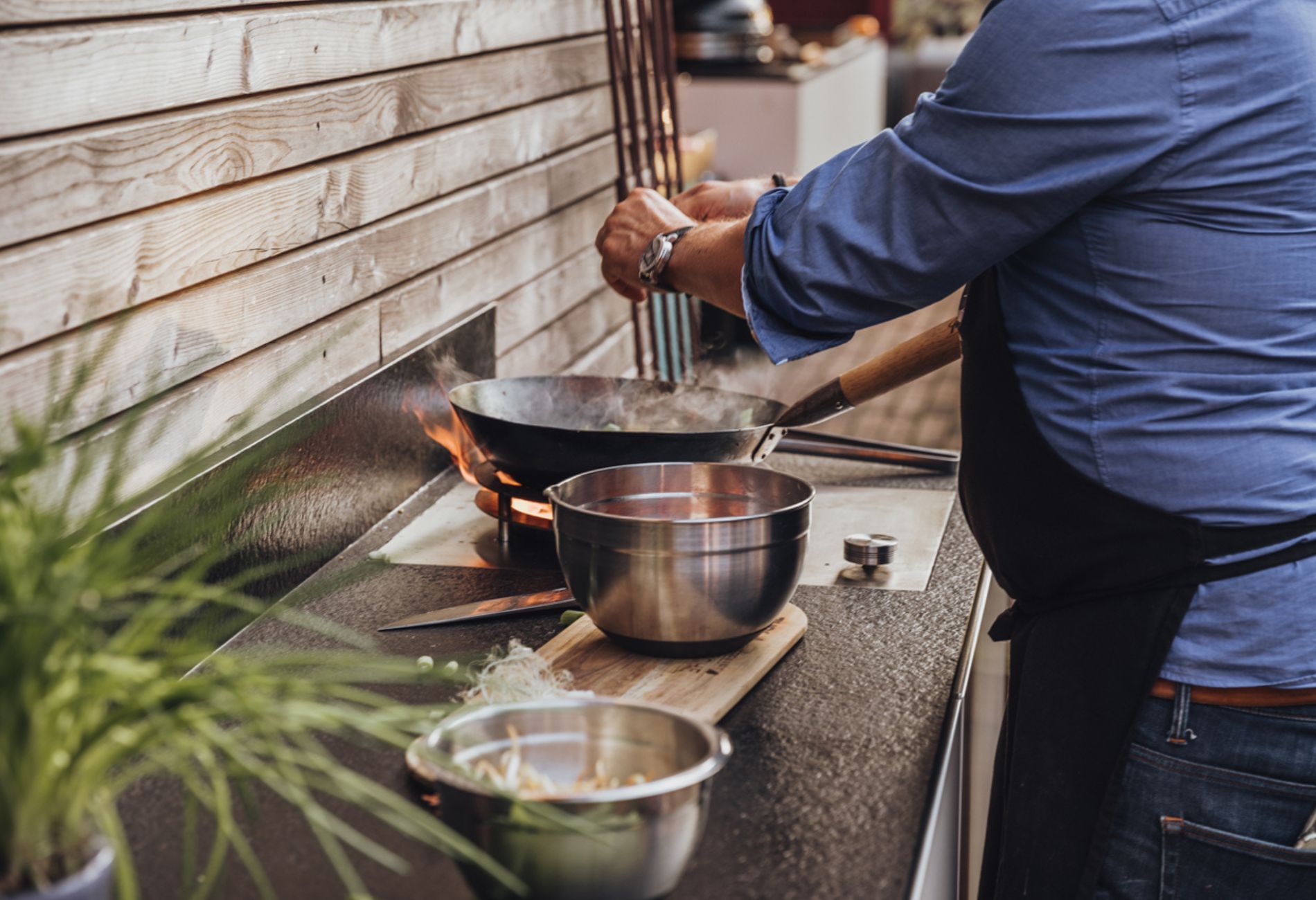 Grill recept wokhoz