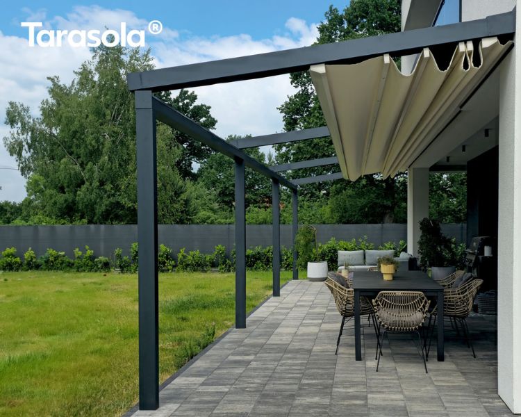 Pergola árnyékoló, Tarasola ponyvás