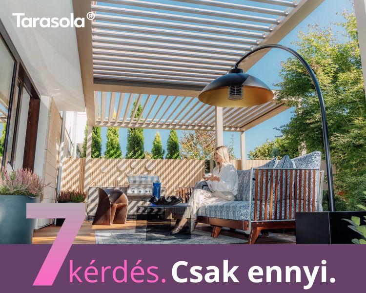 7 kérdés lamellás pergola választáshoz