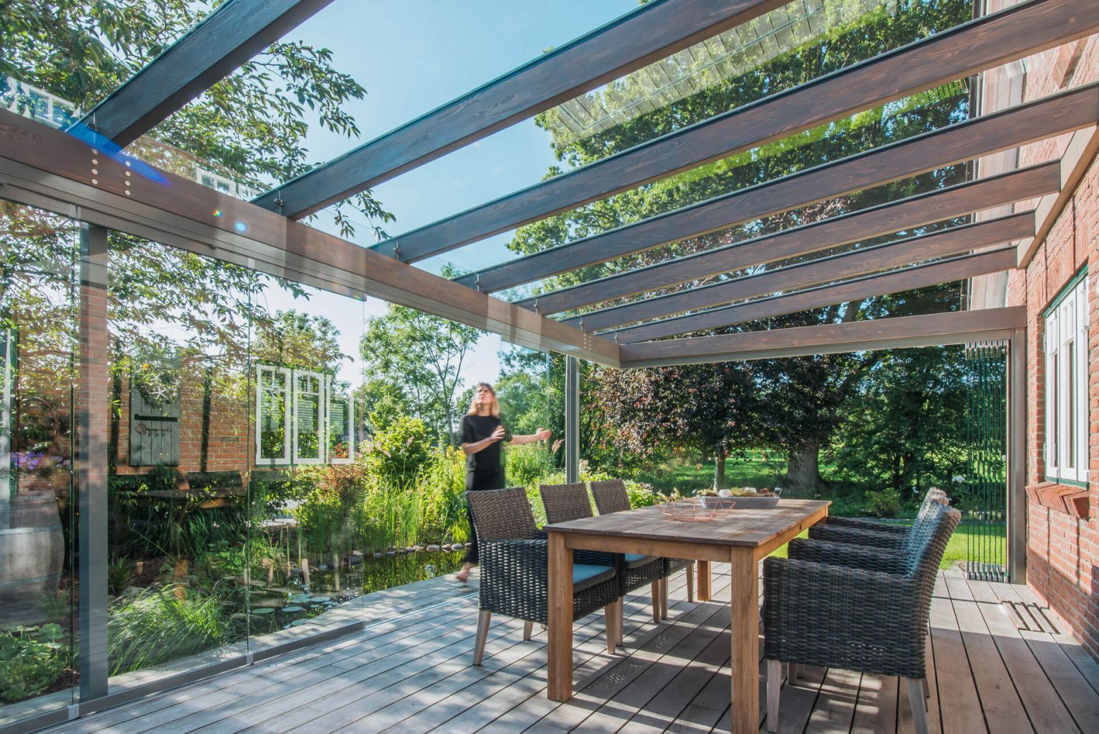 Solarlux üvegterasz Aura