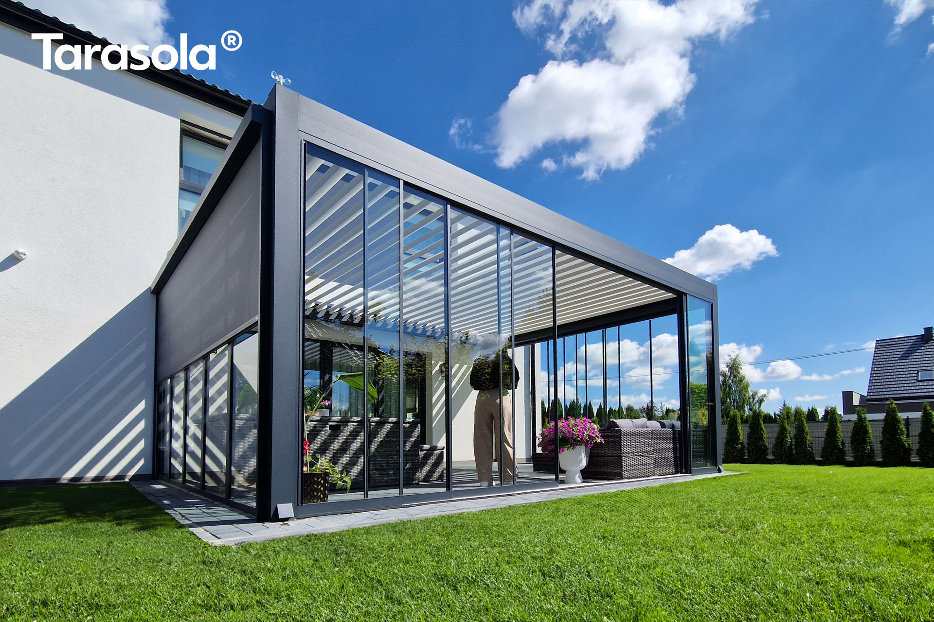 Tarasola Technic New lamellás pergola