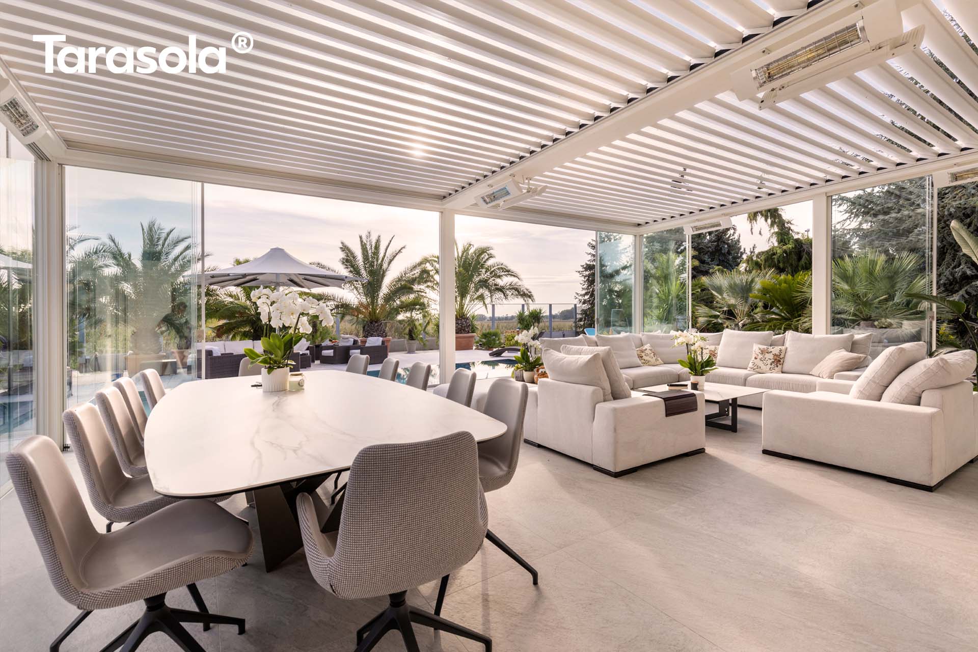 Bioklimatikus pergola vélemény Tarasola Technic Pro