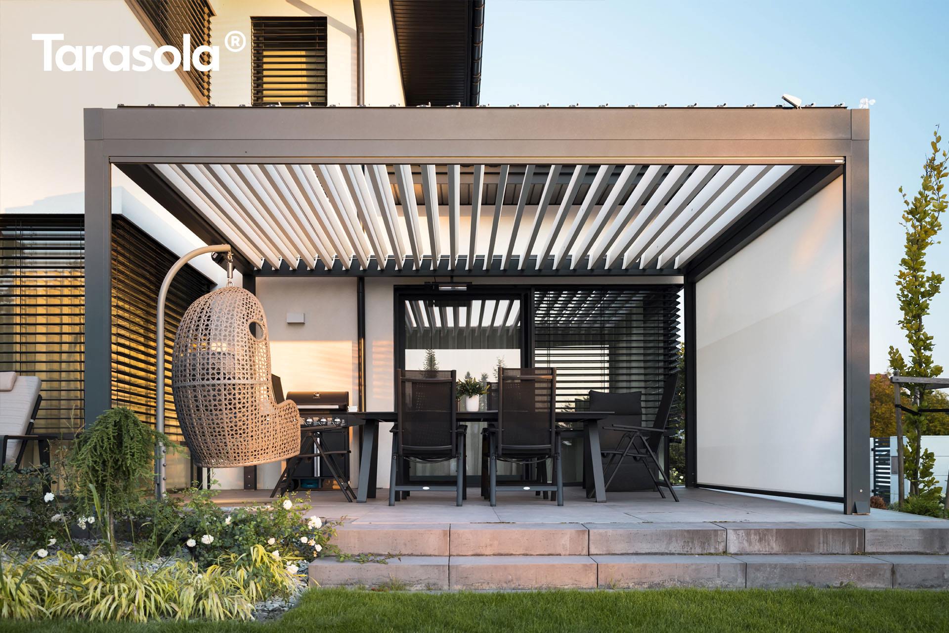 Lamellás pergola Tarasola Essential