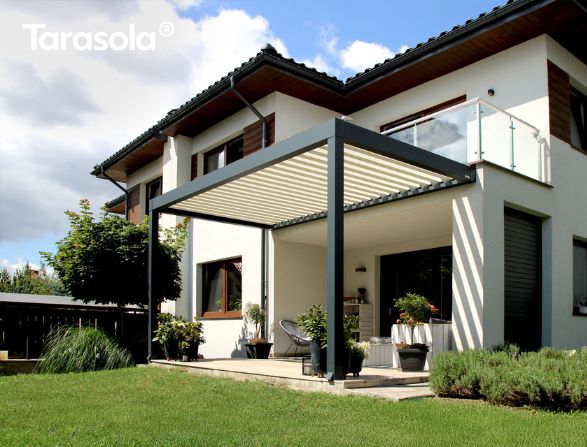 Lamellás pergola ideális választás