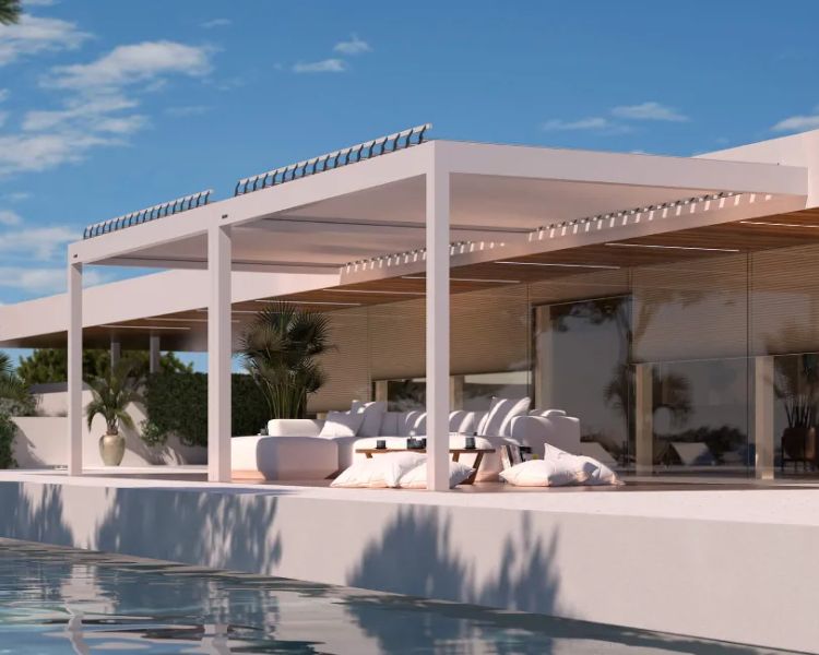 Pirnar Grande lamellás pergola