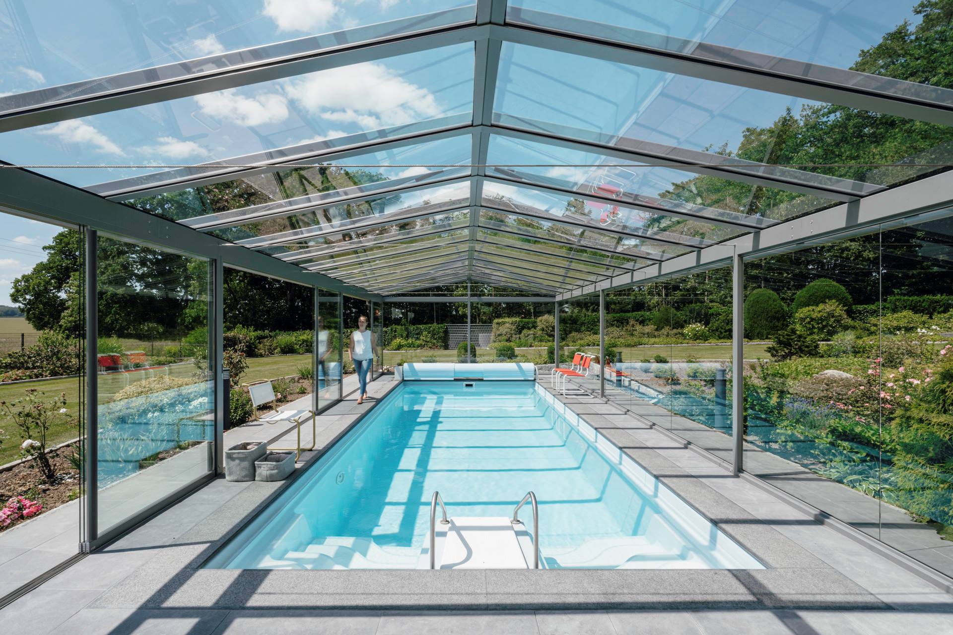 Solarlux üvegtetős pergola