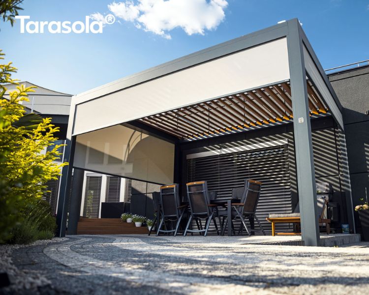 Tarasola Technic Pro lamellás pergola