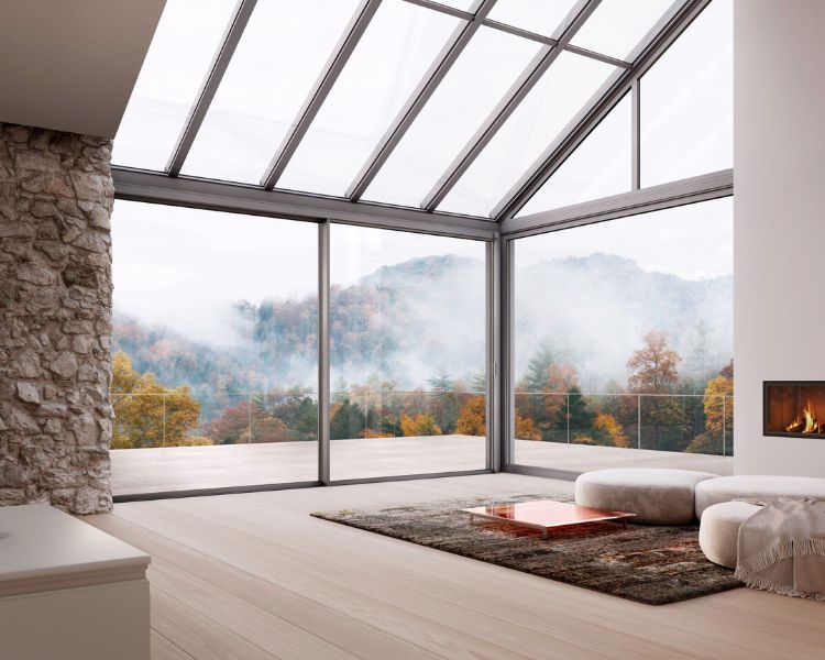 4 évszakos télikert, Solarlux Akzent plus