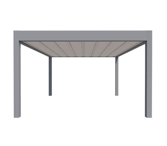 Ponyvás pergola,Tarasola Cubic, pavilon kivitel