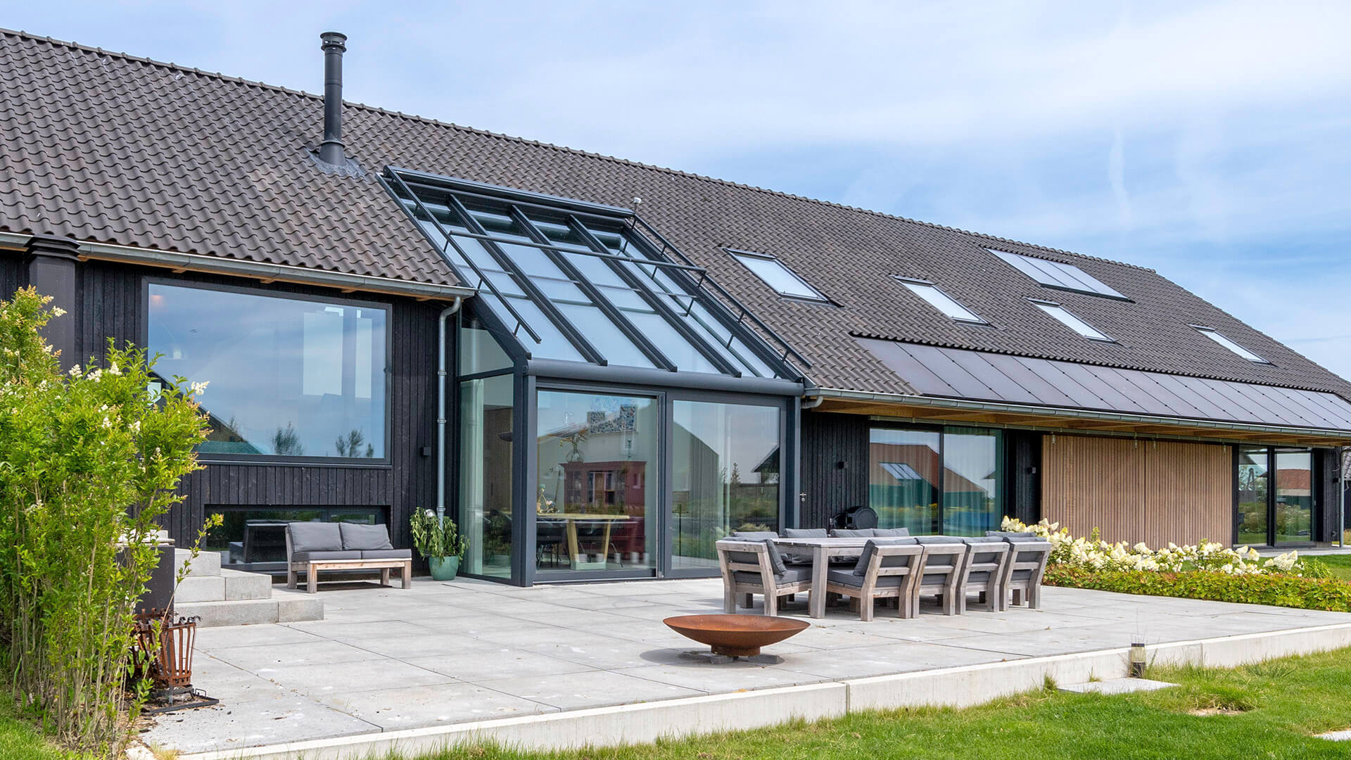 Hőszigetelt télikert Solarlux Akzent Plus