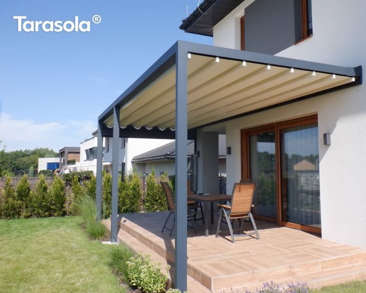 Ponyvás pergola Tarasola Flat