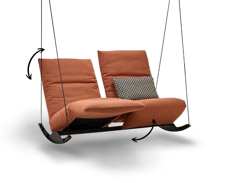 Rockfrog 2 személyes hinta fotel