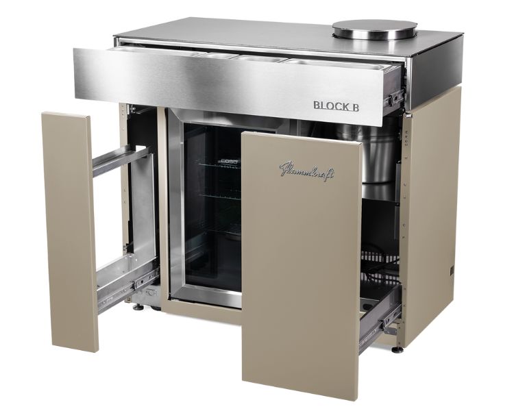 Kültéri bár modul, Flammkraft Block B