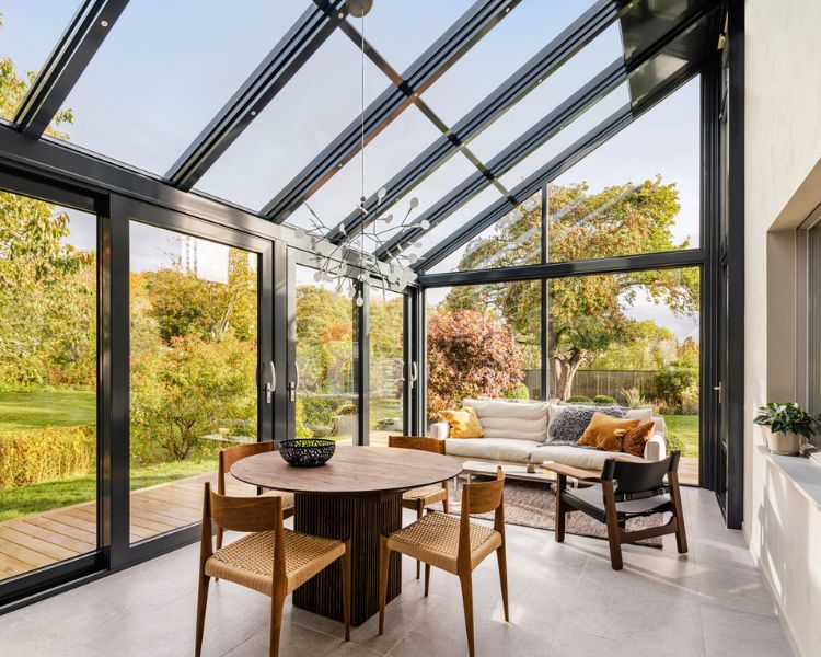Solarlux télikert tervezés