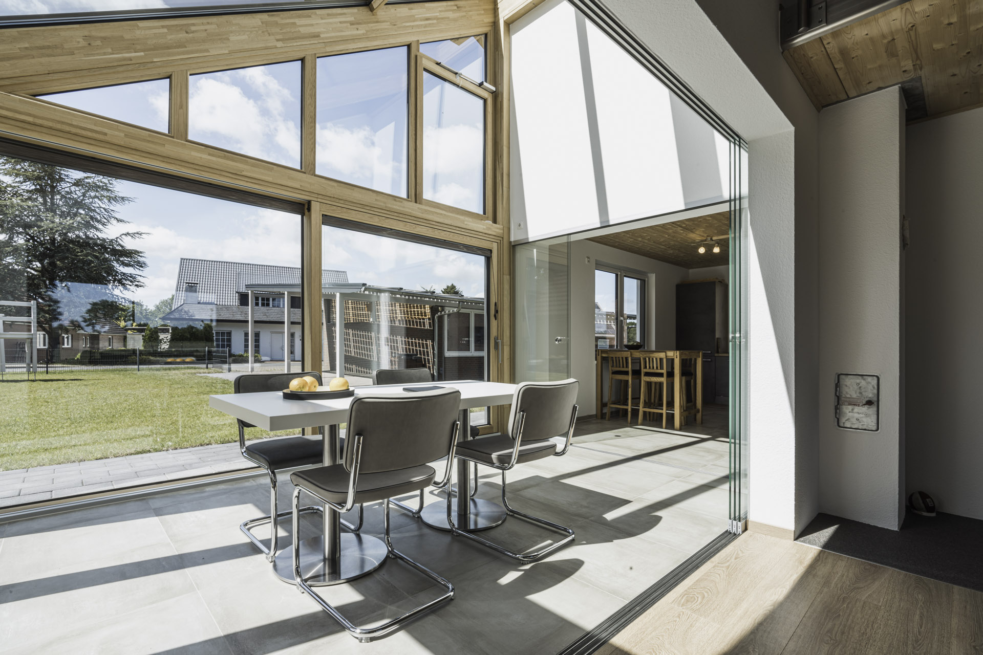 Fa-alumínium télikert Solarlux Avantgarde