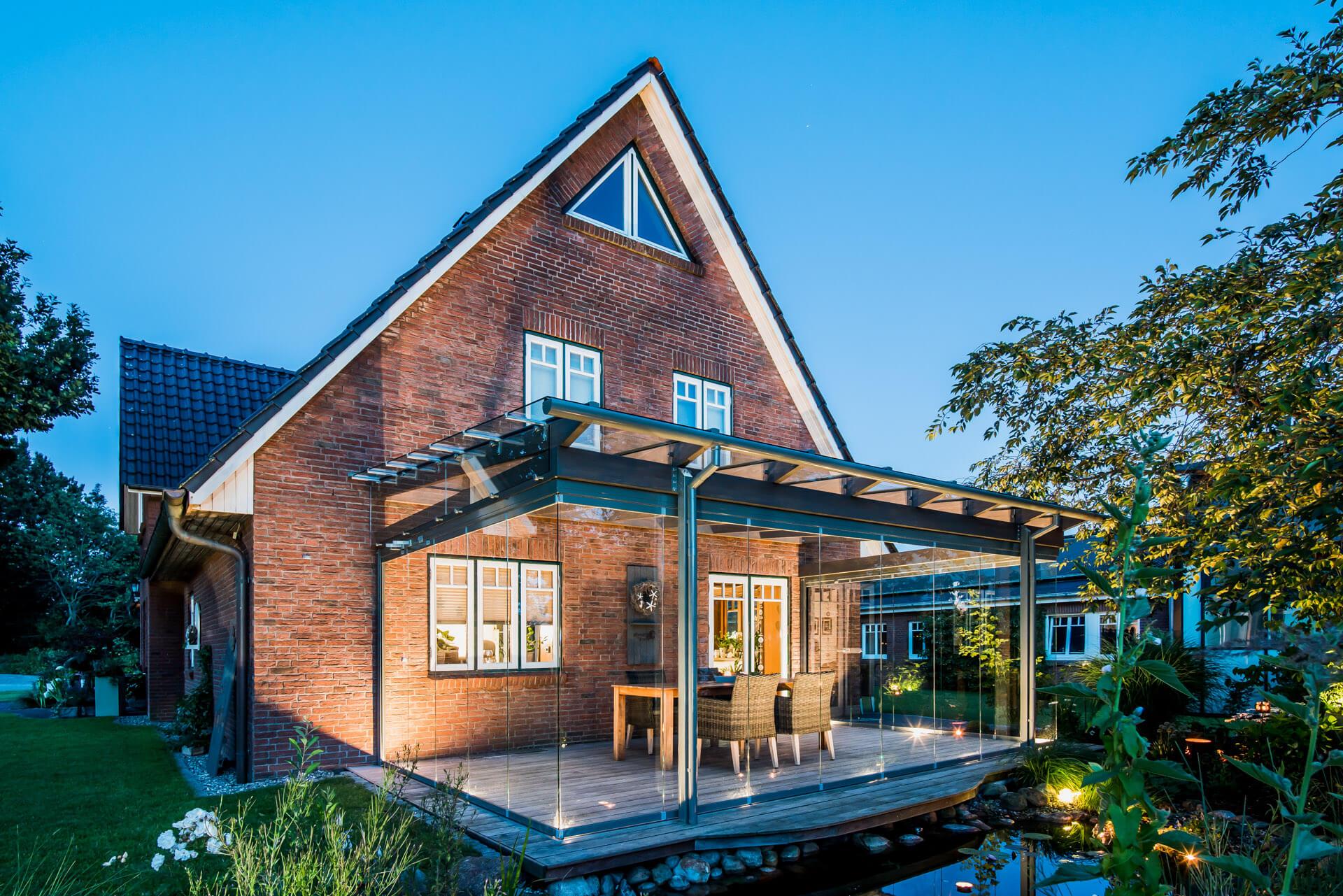 Solarlux üvegterasz Aura