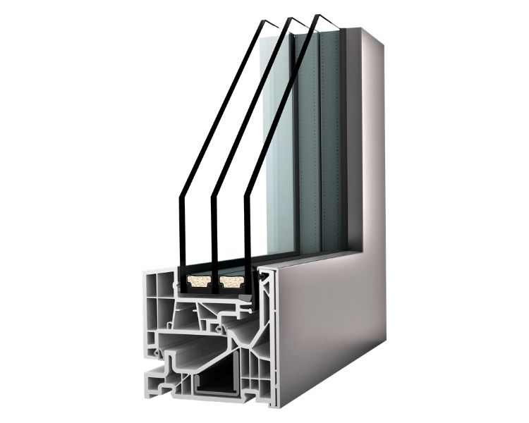 Internorm műanyag-alu ablak KF-520