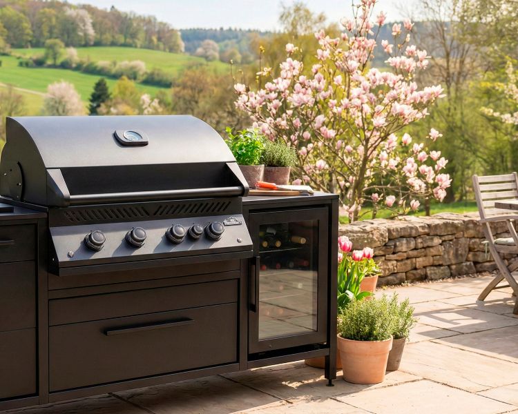 Burn BBQ kültéri konyha jobb oldali funkció
