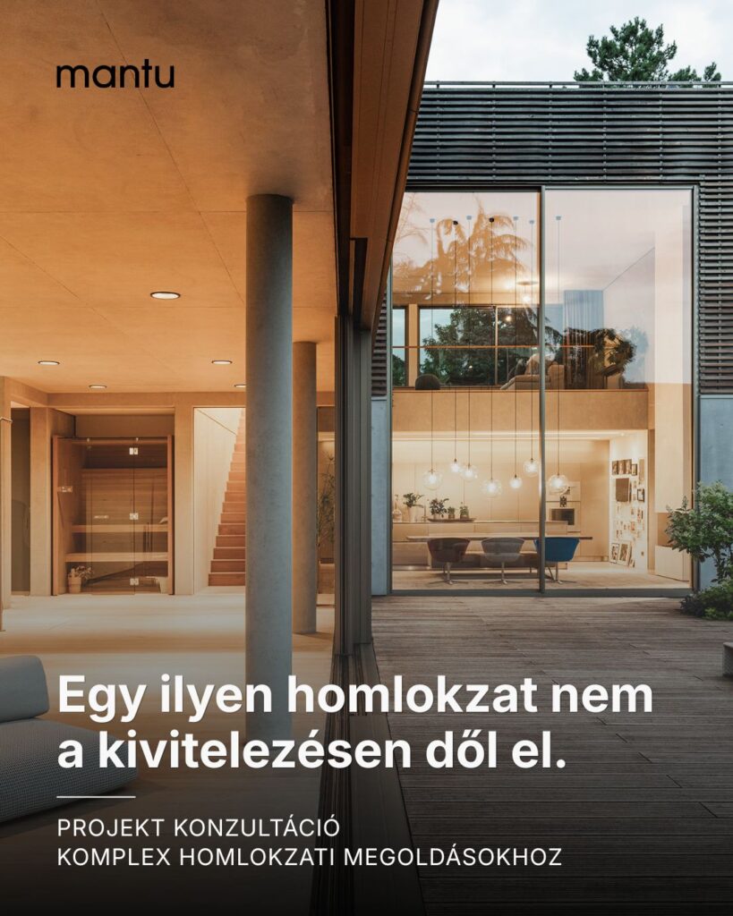 Mantu homlokzat projekt konzultáció